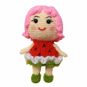 عروسک بافتنی مدل دختر کد 001