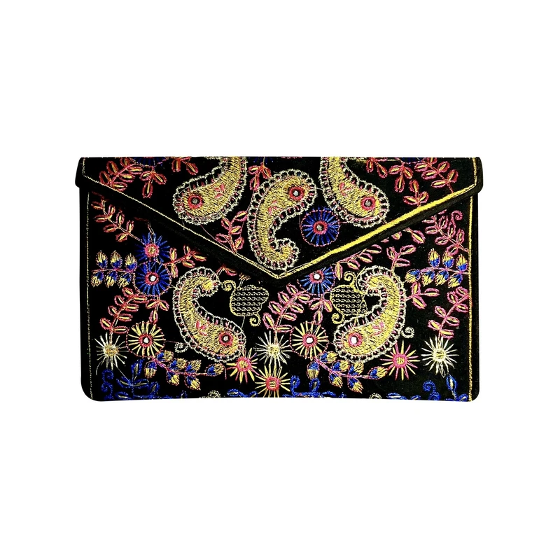 کیف دستی زنانه مدل گلدوزی سنتی 01