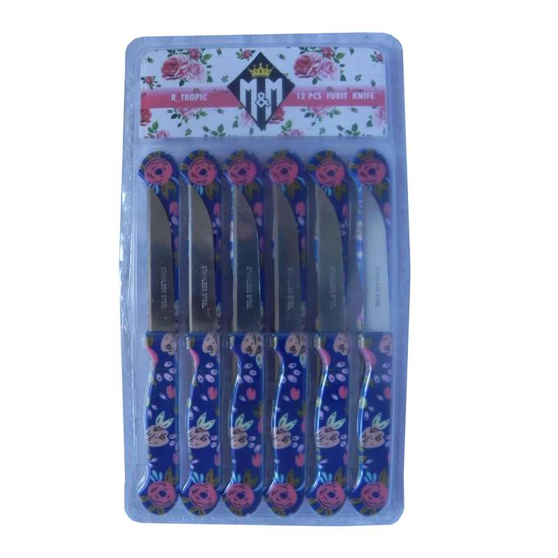 کاردمیوه خوری کد 0087 بسته 12 عددی