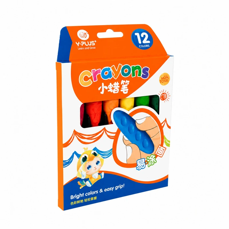 مداد شمعی 12 رنگ مدل جادویی ضد آب کد 124903