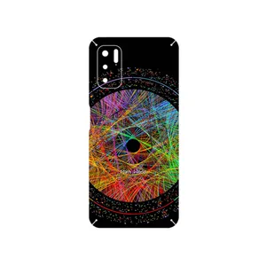MAHOOT Mathematical Geometric Shape 2 Cover Sticker for Xiaomi Redmi Note 10 5G