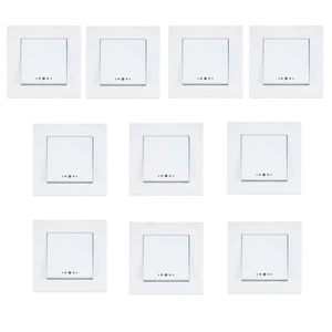 کلید تک پل پارت الکتریک مدل تابش کد PE5165 بسته 10 عددی