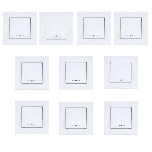 کلید تک پل پارت الکتریک مدل تابش کد PE5165 بسته 10 عددی کلید تک پل پارت الکتریک مدل تابش کد PE5165 بسته 10 عددی