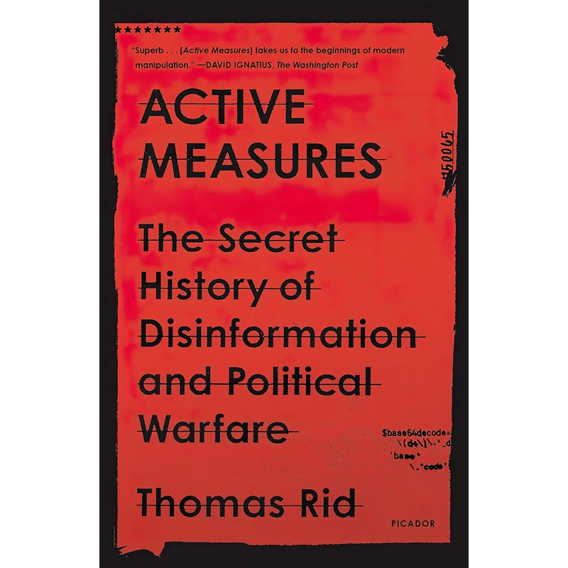 کتاب Active Measures اثر Thomas Rid انتشارات تازه ها
