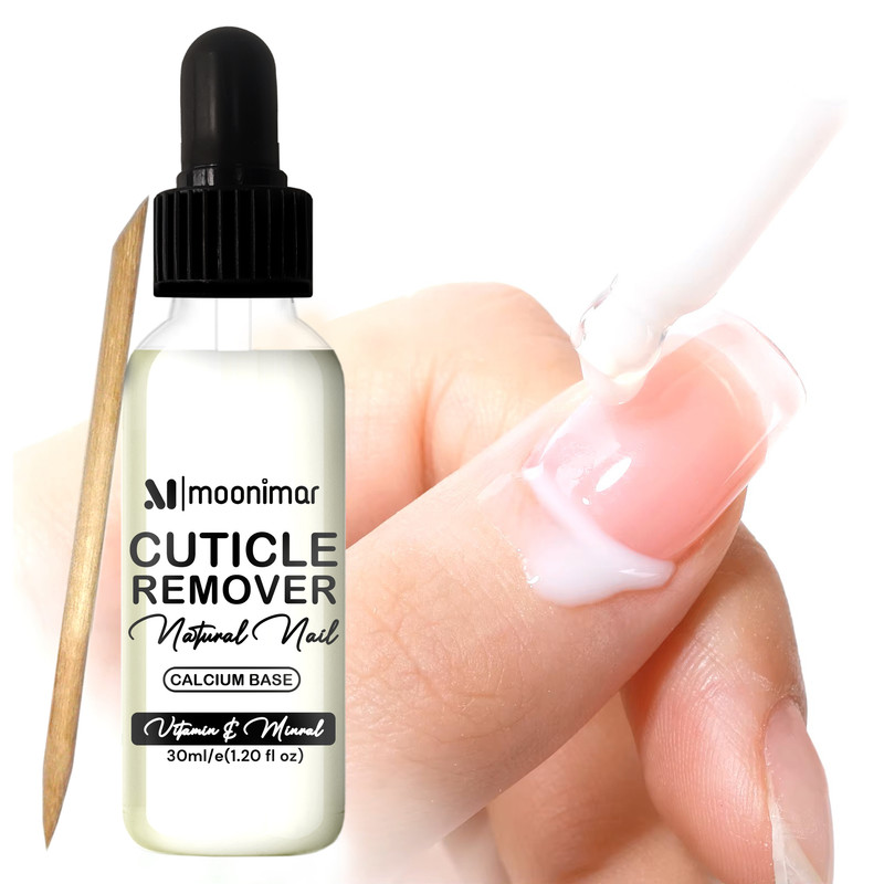 محلول کوتیکول ریموور ناخن مونیمار مدل CALCIUM BASE حجم 30 میلی لیتر