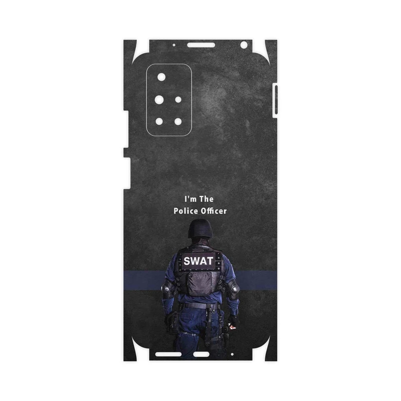 برچسب پوششی ماهوت مدل Police Officer-FullSkin مناسب برای گوشی موبایل شیائومی Redmi 10