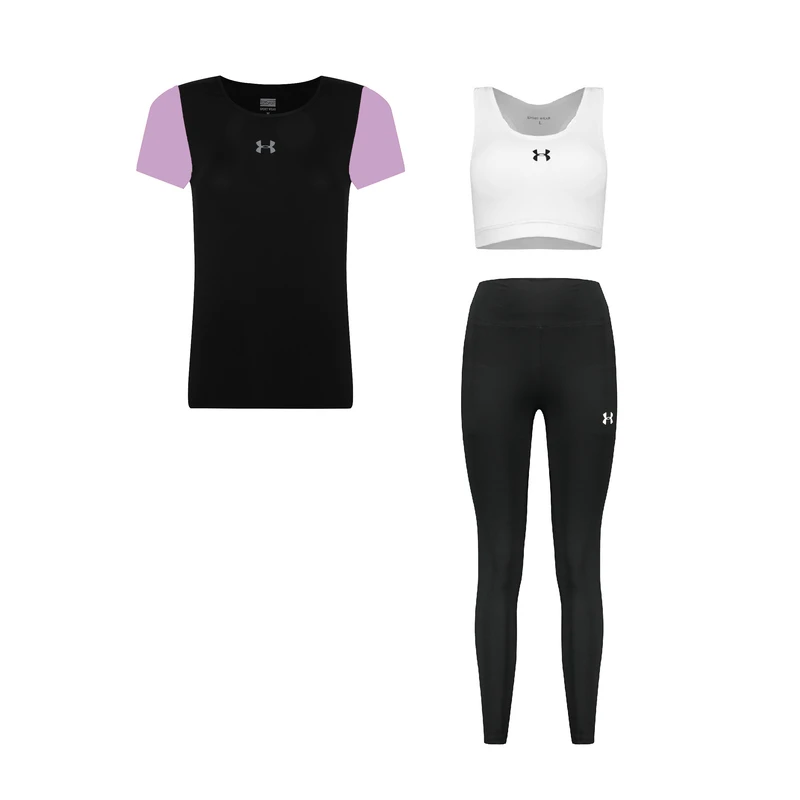 ست سه تکه لباس ورزشی زنانه مدل 1801-4104-7101