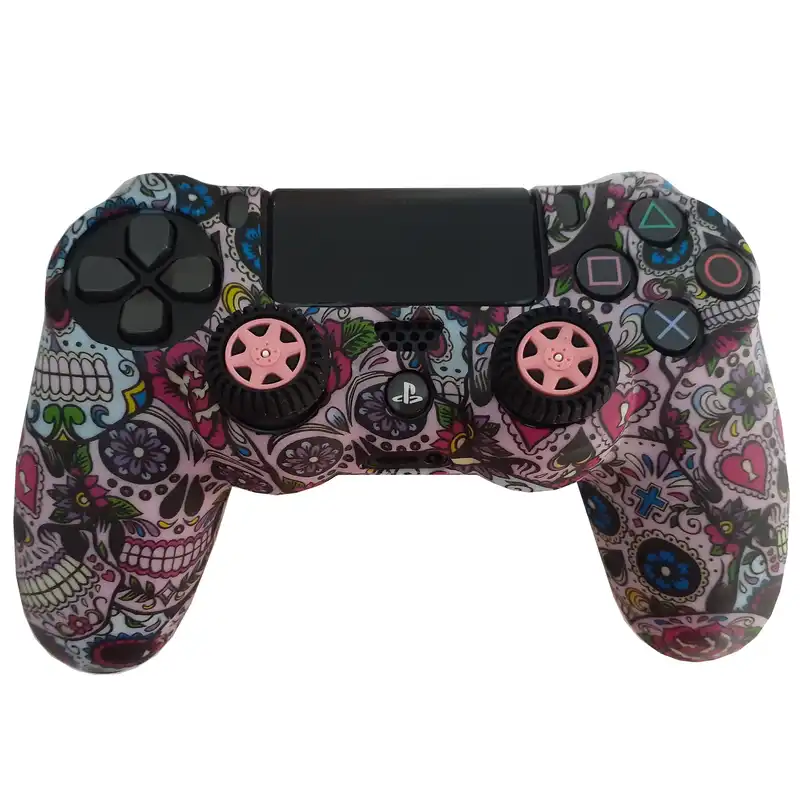 محافظ دسته پلی استیشن ۴ مدل FHS wheel به همراه روکش آنالوگ