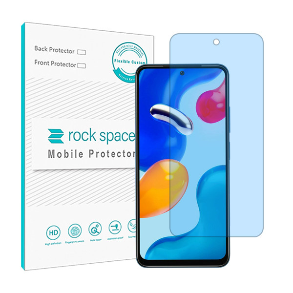 محافظ صفحه نمایش آنتی بلو راک اسپیس مدل HyBLU مناسب برای گوشی موبایل شیائومی Redmi Note 11 International