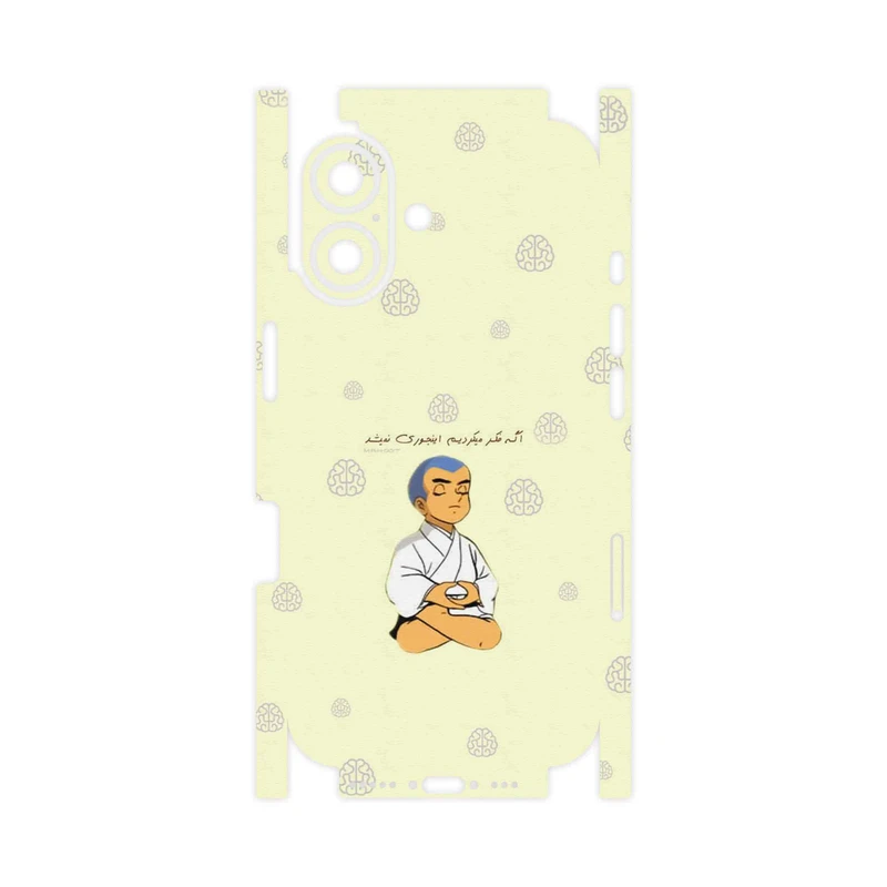 برچسب پوششی ماهوت مدل Ikkyu-san-FullSkin مناسب برای گوشی موبایل اپل iPhone 16