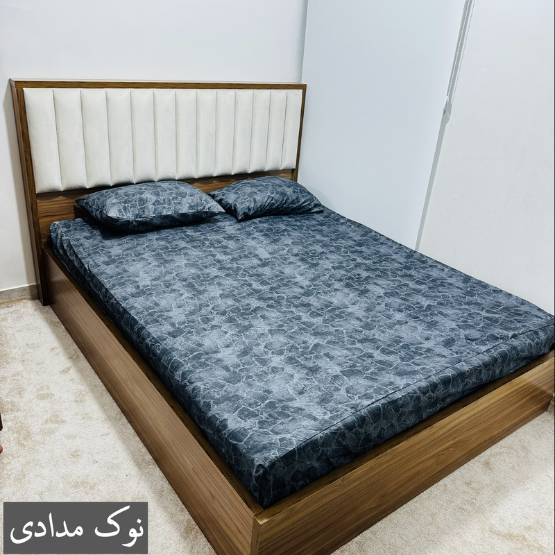 سرویس ملحفه ناتوسا مدل رویال کد 180 دو نفره سه تکه