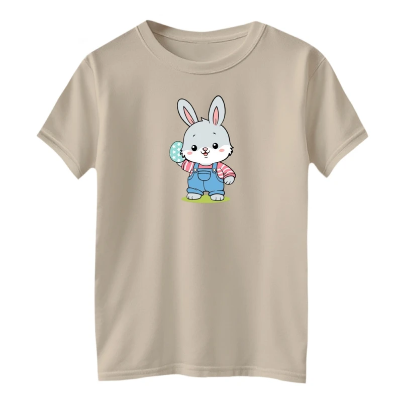 تی شرت آستین کوتاه بچگانه مدل خرگوش کد 04