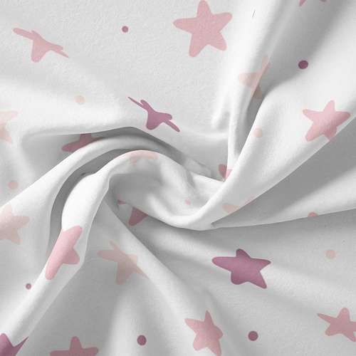   پارچه ملحفه پارچه باما مدل مخمل طرح ستاره ای 5011713