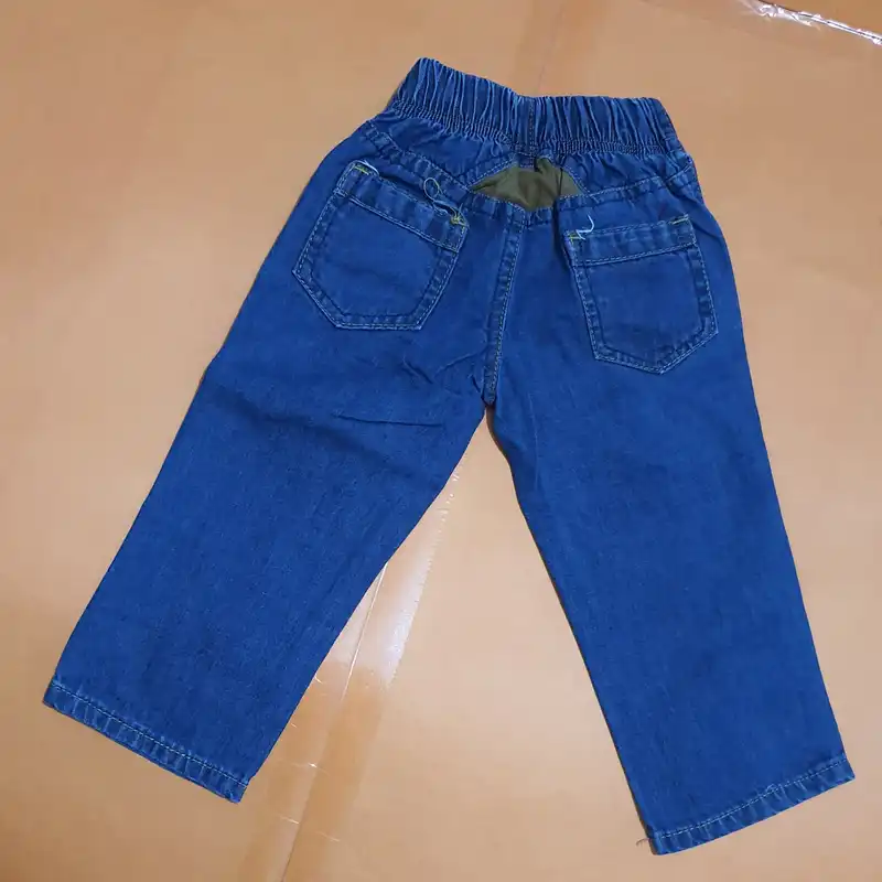 ست جلیقه و شلوار پسرانه مدل جین کد SA91