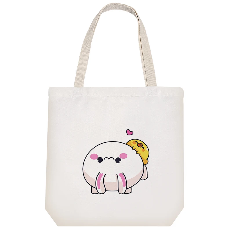 ساک خرید خندالو طرح خرگوش و جوجه کد 3373