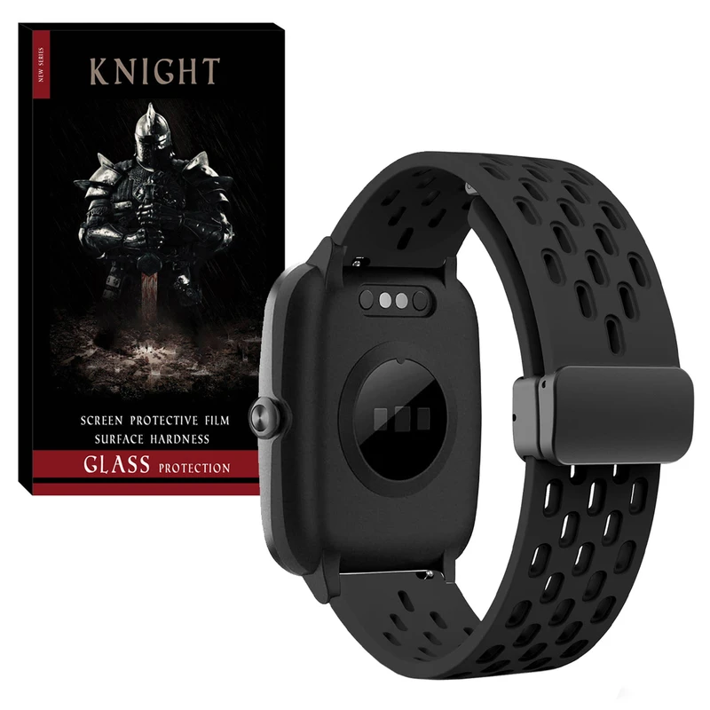 بند نایت مدل SPL NK Mag KT TW مناسب برای ساعت هوشمند کیو سی وای GTC / GTS / GS / GT