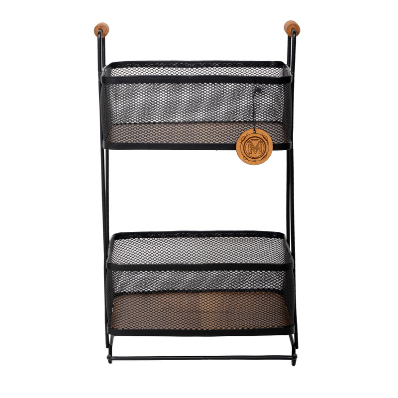 سبد سیب زمینی و پیاز مرولین مدل دوطبقه کد 40132