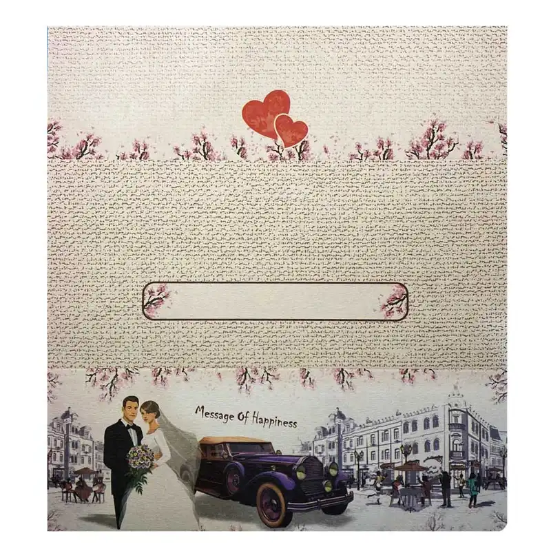 کارت دعوت مدل عروسی و عقد طرح کلاسیک بسته 10 عددی