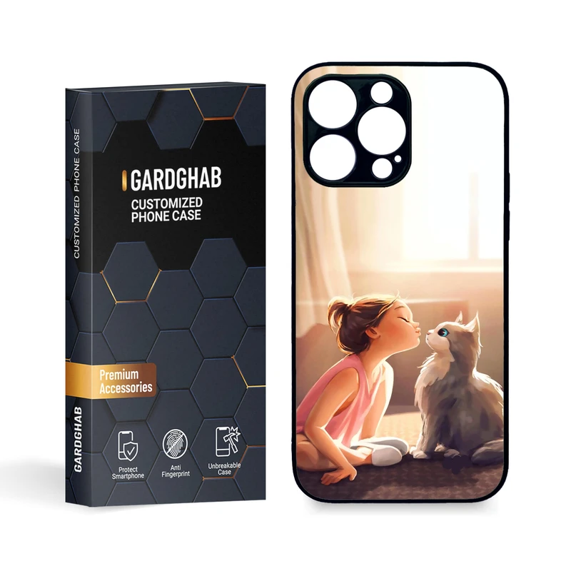 کاور گارد قاب مدل دخترانه مناسب برای گوشی موبایل اپل iphone 14 promax
