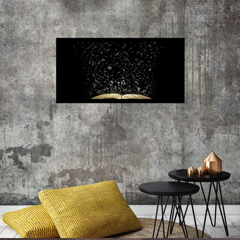 تابلو بکلیت طرح کتاب جادویی مدل B-S2656