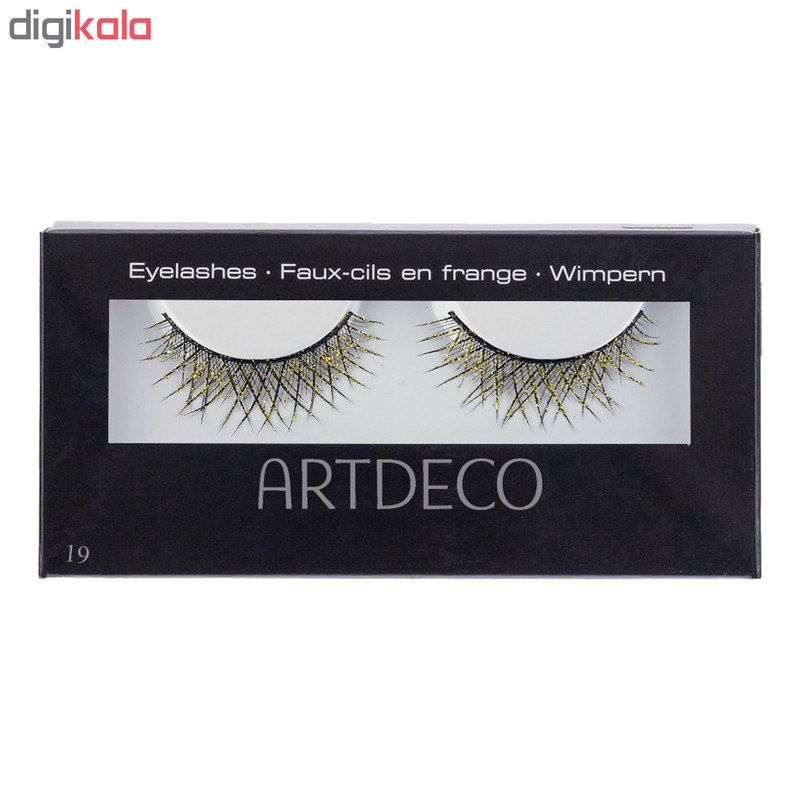 مژه مصنوعی آرت دکو مدل Glamour Eyelashes شماره 19