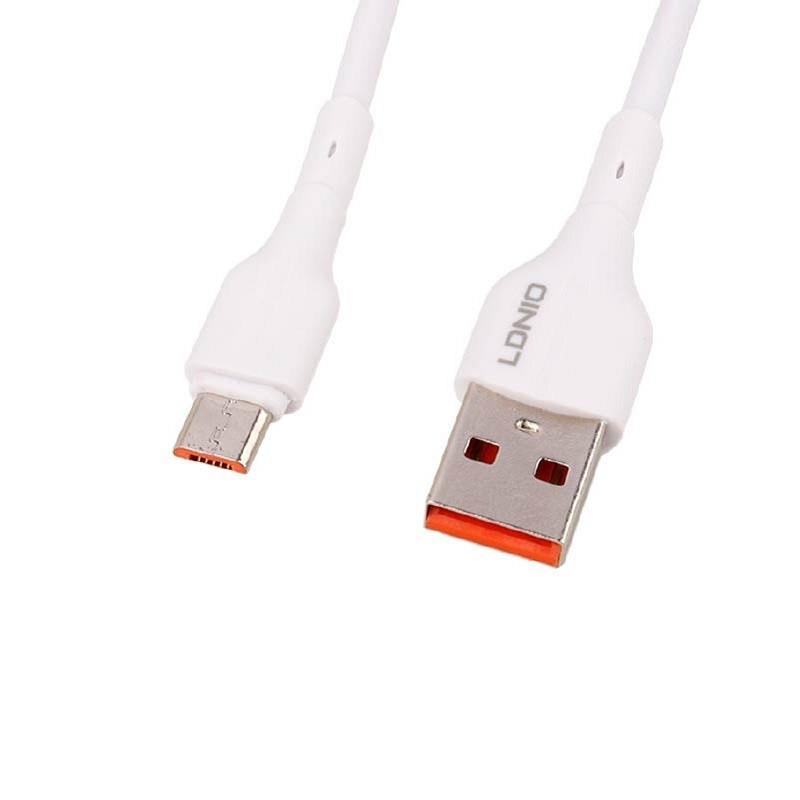 کابل تبدیل USB به microUSB الدینیو مدل LS841 طول 1 متر 