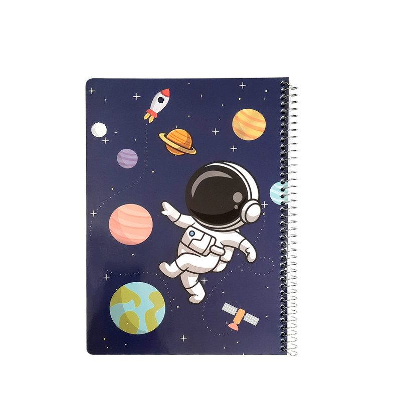 دفتر مشق ۱۰۰ برگ تیج سان طرح کهکشان