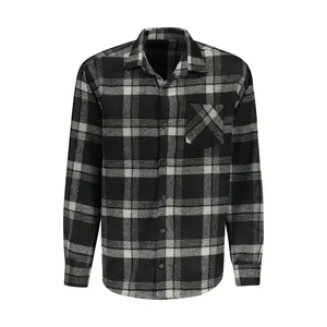 پیراهن آستین بلند مردانه ان سی نو مدل دورا رنگ مشکی