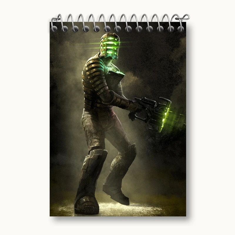 دفتر یادداشت 50 برگ خندالو مدل بازی دد اسپیس (Dead Space) کد 35053