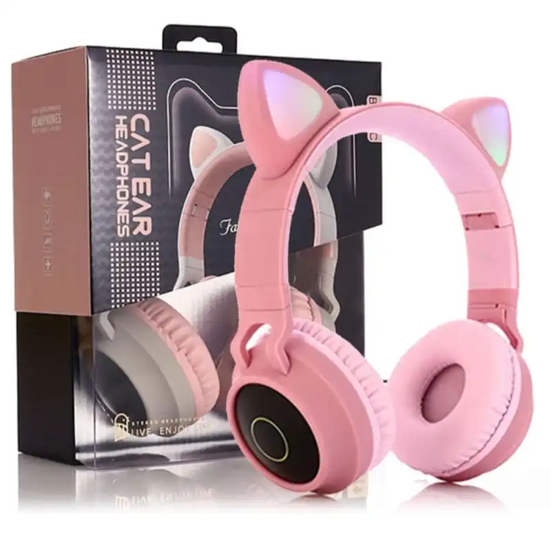 هدفون بلوتوثی مدل CAT EAR JR-028