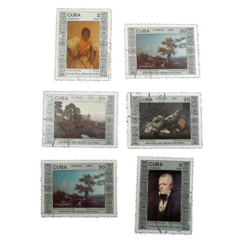 تمبر یادگاری مدل طبیعت کد bc-2273 مجموعه 6 عددی