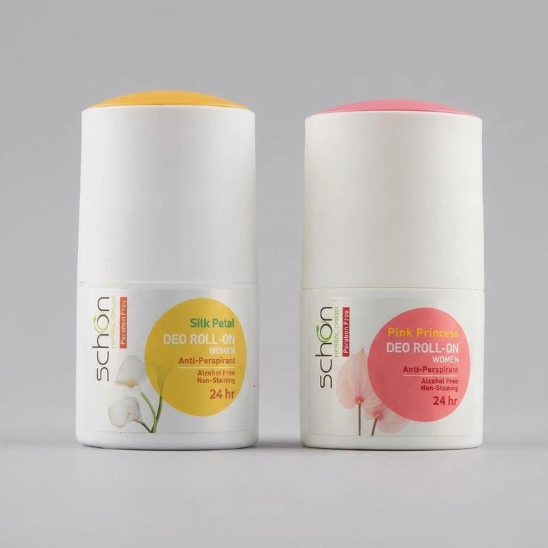 رول ضد تعریق زنانه شون مدل Silk Petal حجم 50 میلی لیتر به همراه رول ضد تعریق زنانه مدل Pink Princess 