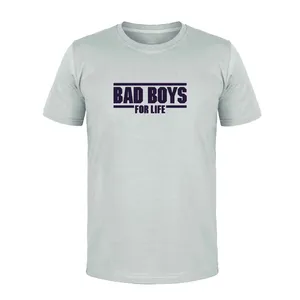 تی شرت آستین کوتاه مردانه مدل BAD BOY کد M44 رنگ طوسی