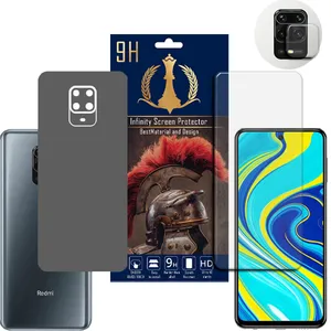 Infinity PRO MAX Cover Sticker For XIAOMI REDMI NOTE 9S / REDMI NOTE 9 PRO with Screen and Lens Protector