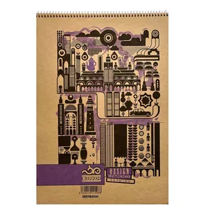 دفتر طراحی 60 برگ برکه سایز A3 کد 6303