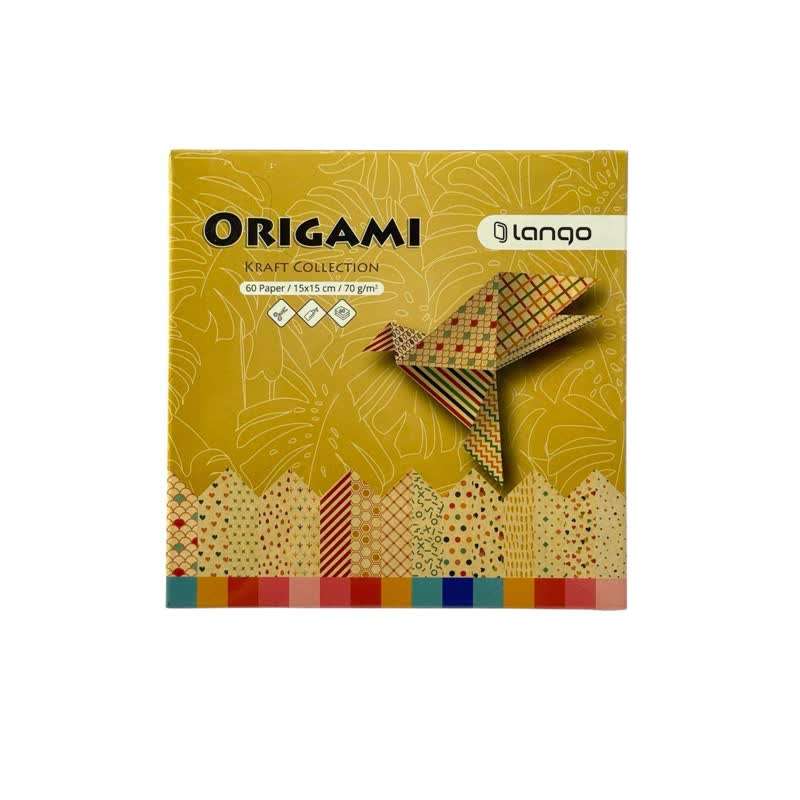 کاغذ اوریگامی لانگو مدل فانتزی کد 189 بسته 60 عددی