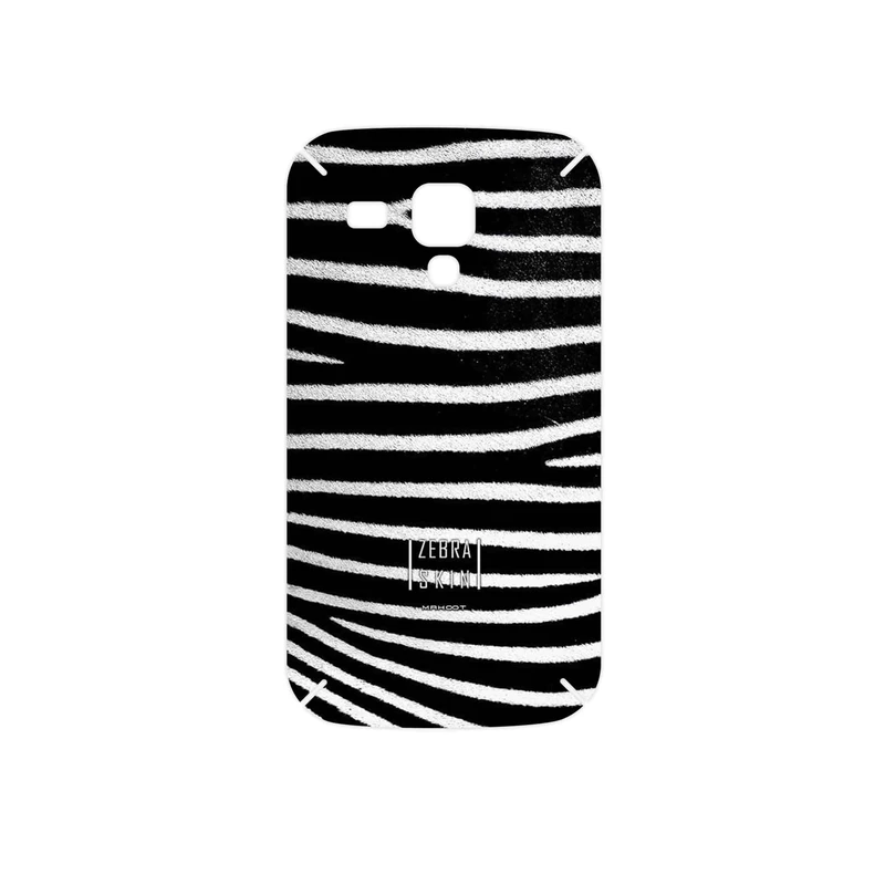 برچسب پوششی ماهوت مدل Zebra Skin مناسب برای گوشی موبایل سامسونگ Galaxy S Duos GT S7562