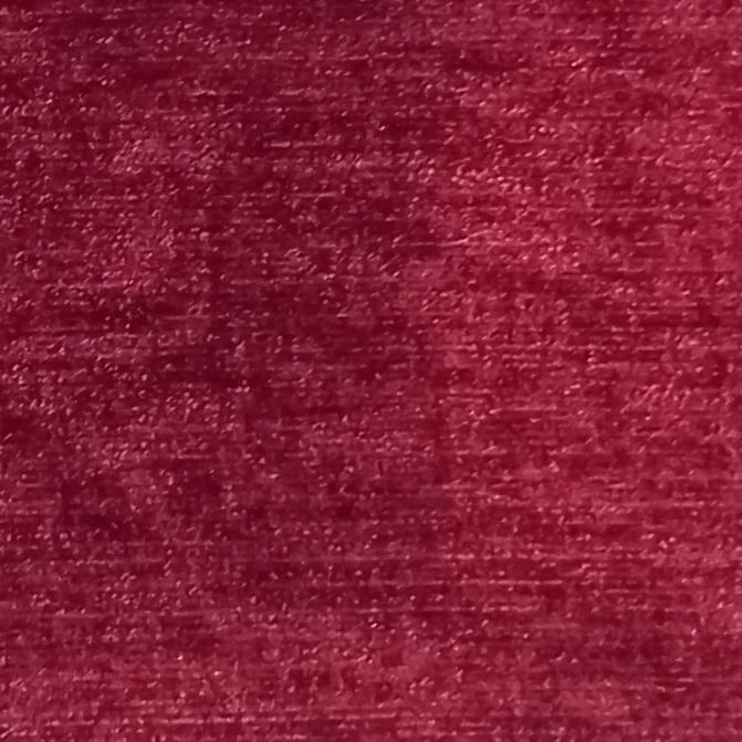 پارچه پرده عرض 2.8 متر مدل مخمل شانل کد 6940 رنگ زرشکی