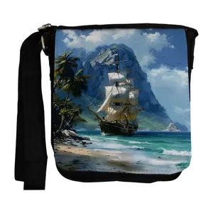 کیف رودوشی طرح کشتی بادبانی کد nb380