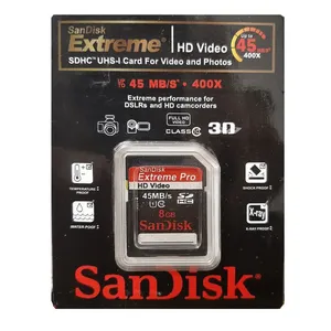  کارت حافظه SDHC سن دیسک مدل 400X کلاس 10 استانداردUHS-I U1 سرعت 45MB/s ظرفیت 8 گیگابایت