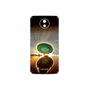 MAHOOT Night Light Fountain Cover Sticker for Motorola Moto C Plus