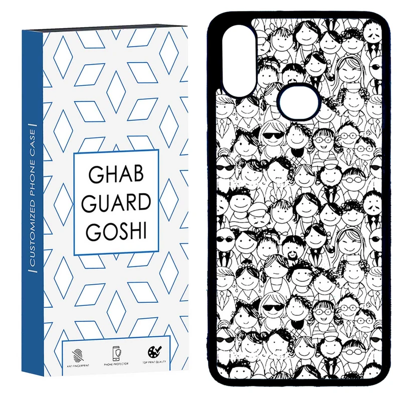 کاور قاب گارد گوشی طرح آدمک کد TPU-076 مناسب برای گوشی موبایل سامسونگ GALAXY A10S