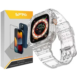 sprig Colorless G-Shock model strap suitable for Apple Watch Ultra 49 mm