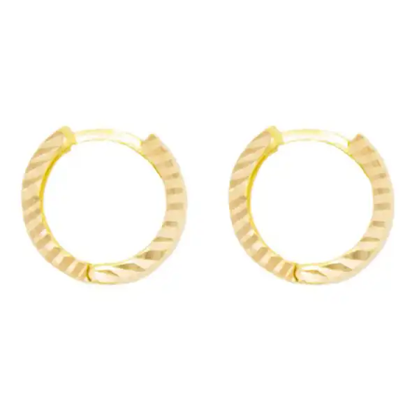 گوشواره طلا 18 عیار زنانه دوست خوب مدل dk509