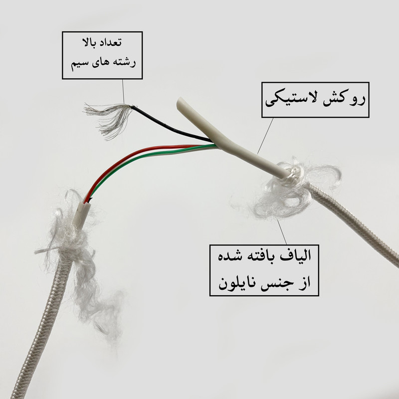 کابل تبدیل USB-C / USB به لایتنینگ بیاند مدل BCUL-551KF CHARGE DATA طول 1 متر