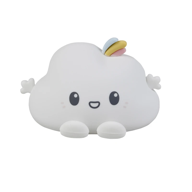 چراغ خواب کودک مدل سیلیکونی طرح ابر کد WH-A12