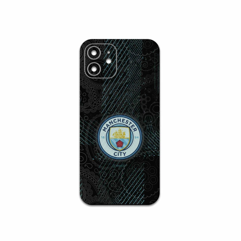 برچسب پوششی ماهوت مدل Manchester-City مناسب برای گوشی موبایل اپل iPhone 12