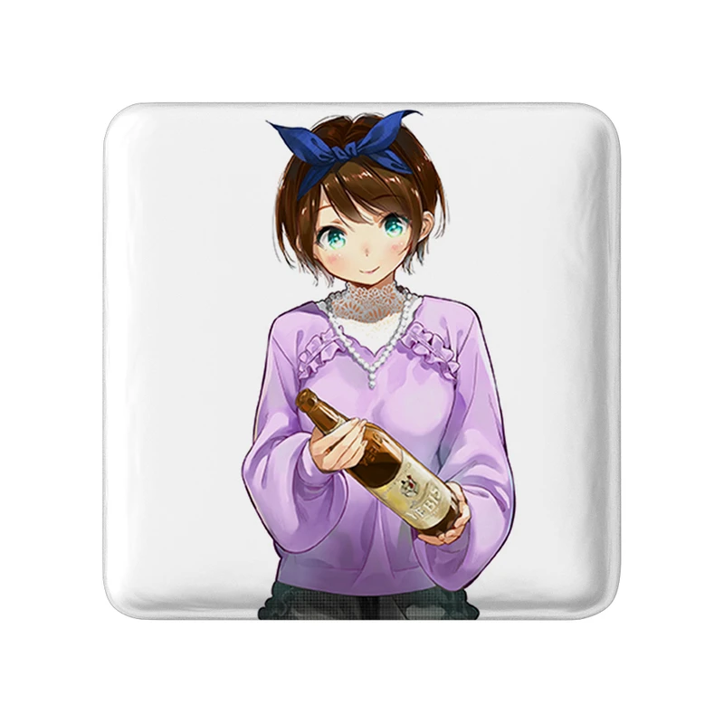 مگنت خندالو طرح روکا انیمه کانوجو اوکاری مدل مربعی کد 34826