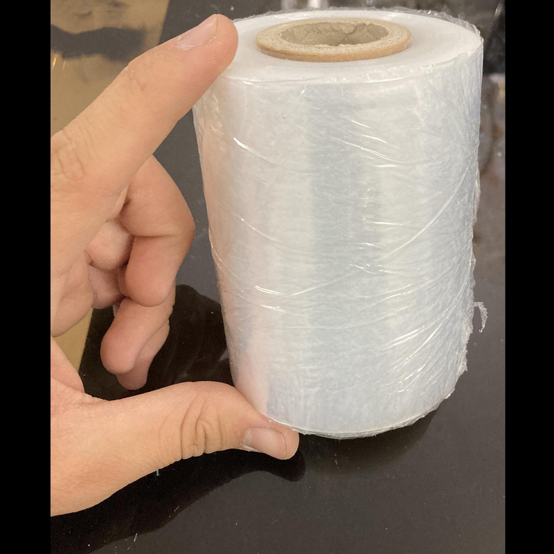 سلفون بسته بندی مدل استرچ صنعتی ضخیم عرض 10 سانتی متر مجموعه 2 عددی