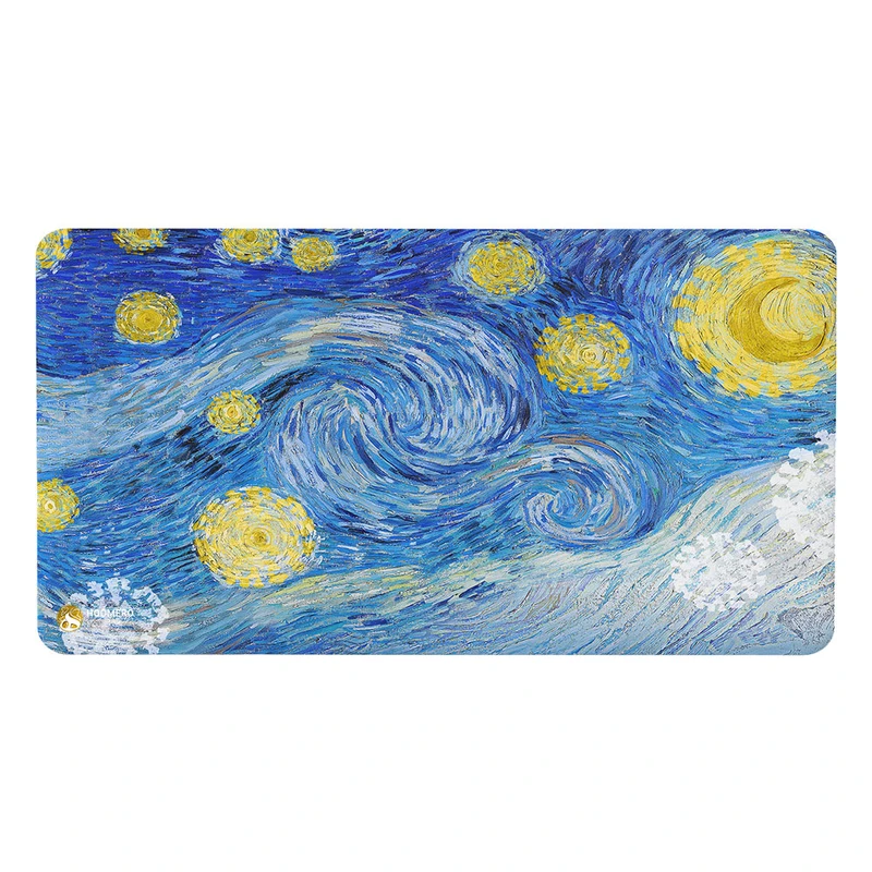 ماوس پد هومرو مدل MX141 طرح نقاشی شب پر ستاره